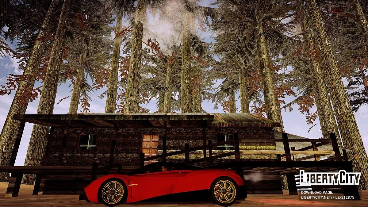 Pagani Huayra / GTA San Andreas (iOS, Android)