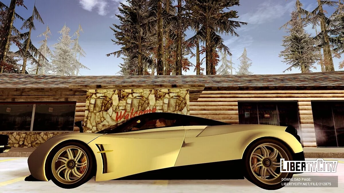 Pagani Huayra / GTA San Andreas (iOS, Android)