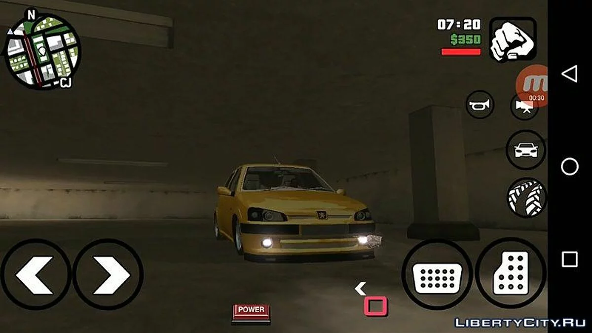 Peugeot 106 DIP Basık / GTA San Andreas (iOS, Android)