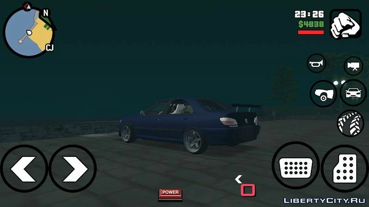 Peugeot 406 4x4 (только DFF) / GTA San Andreas (iOS, Android)