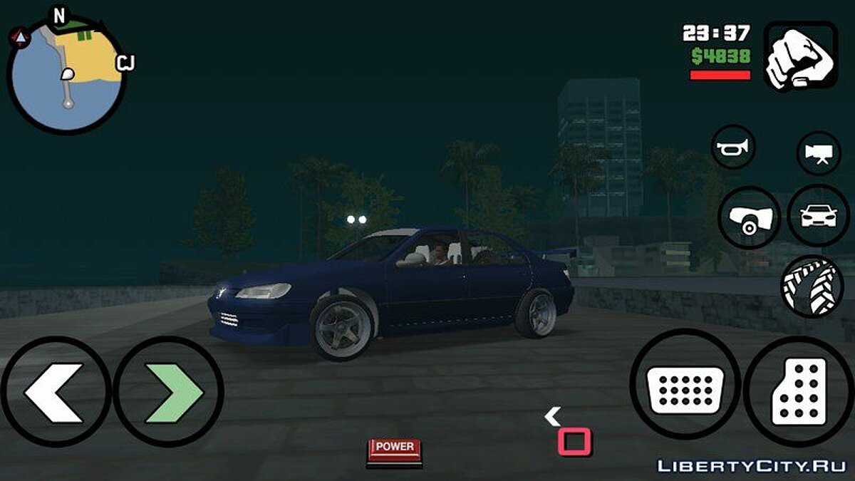 Peugeot 406 4x4 (только DFF) для GTA San Andreas (iOS, Android) - Картинка #3