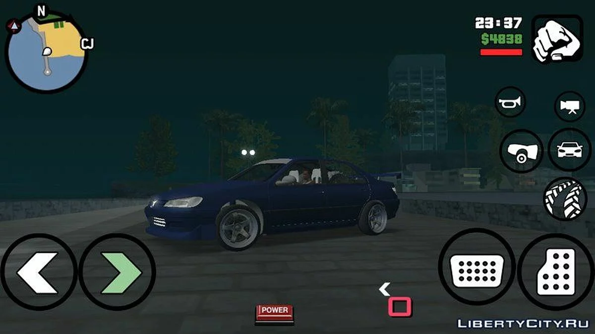 Peugeot 406 4x4 (только DFF) / GTA San Andreas (iOS, Android)