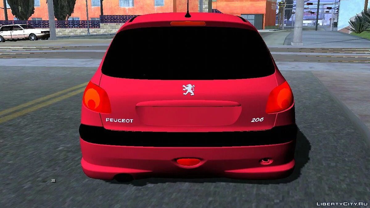 Peugeot 206 (только DFF) / GTA San Andreas (iOS, Android)