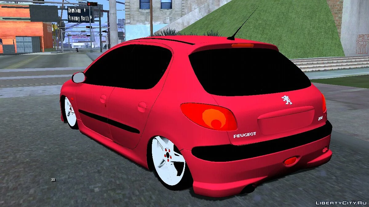 Peugeot 206 (только DFF) / GTA San Andreas (iOS, Android)