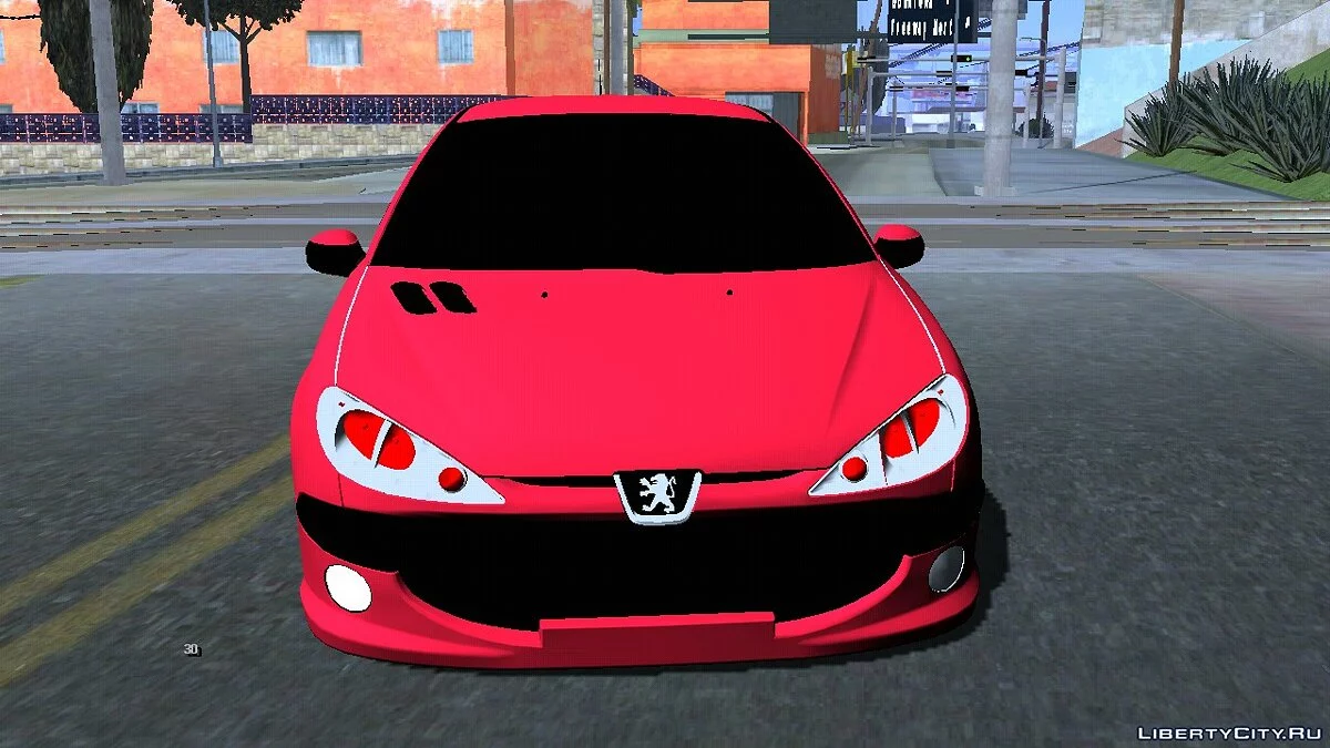 Peugeot 206 (только DFF) / GTA San Andreas (iOS, Android)