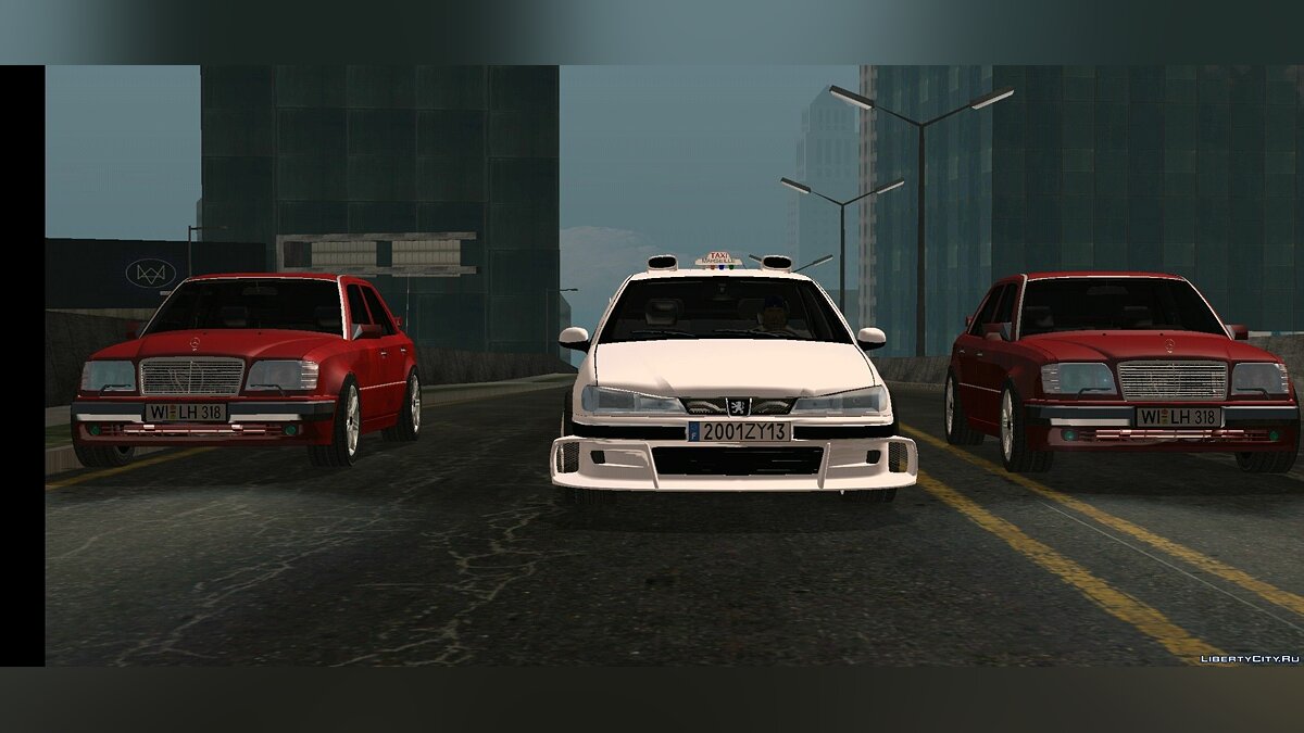 Скачать Peugeot из Такси для GTA San Andreas (iOS, Android)