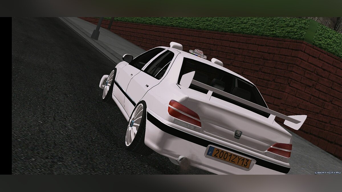 Скачать Peugeot из Такси для GTA San Andreas (iOS, Android)