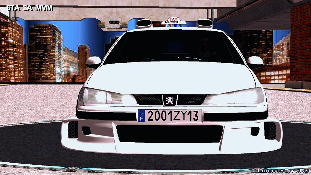 Скачать Peugeot Taxi Marcelle для GTA San Andreas (iOS, Android)