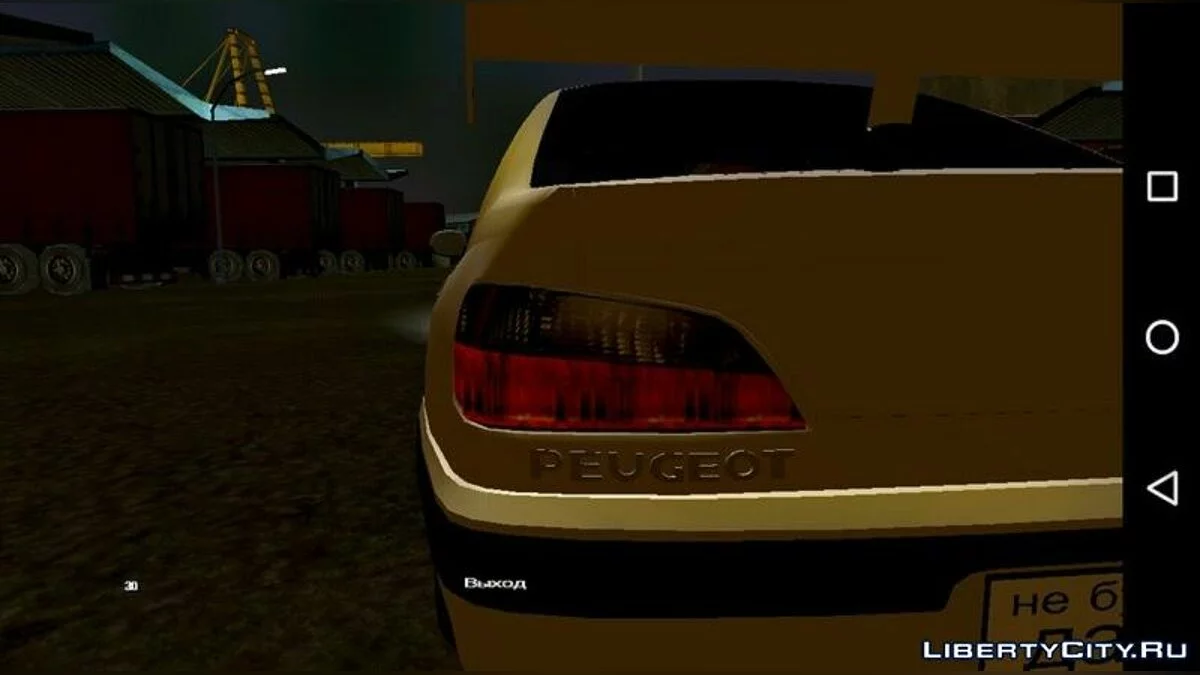 Taxi Marseille: Peugeot 406 / GTA San Andreas (iOS, Android)