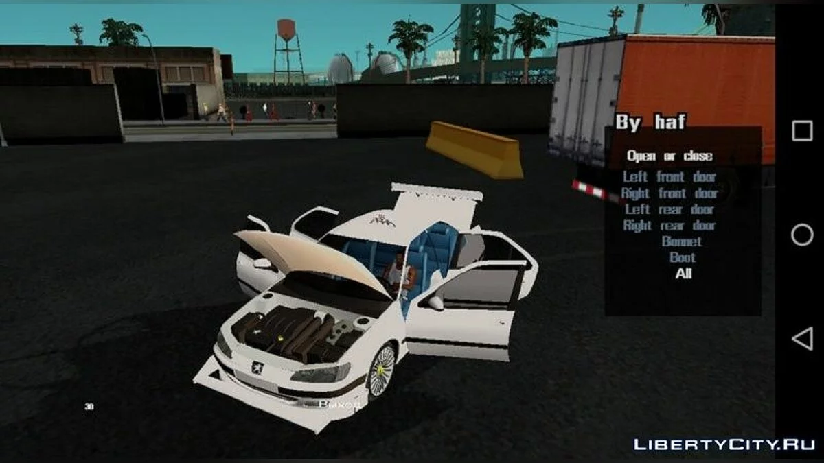 Taxi Marseille: Peugeot 406 / GTA San Andreas (iOS, Android)