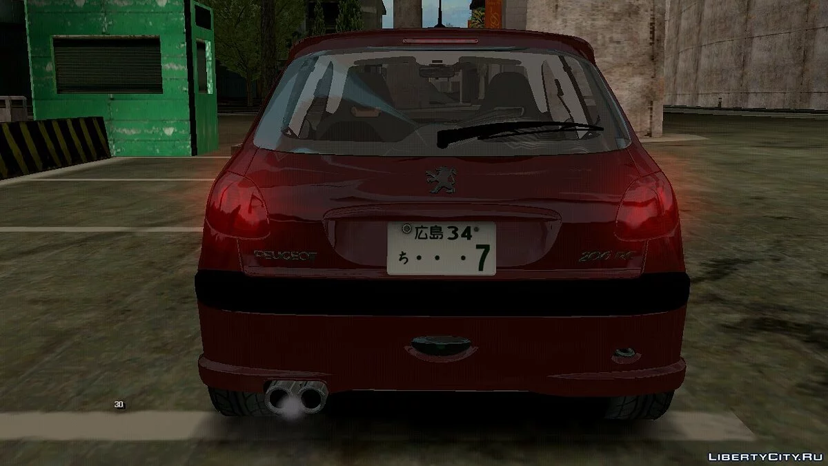 Peugeot 206 RC / GTA San Andreas (iOS, Android)