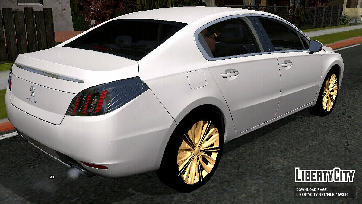 Peugeot 508 2012 (только DFF) / GTA San Andreas (iOS, Android)
