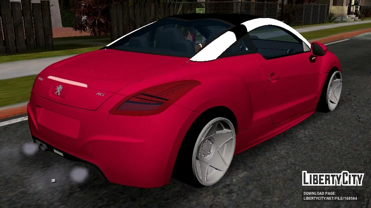 Peugeot RCZ (только DFF) / GTA San Andreas (iOS, Android)