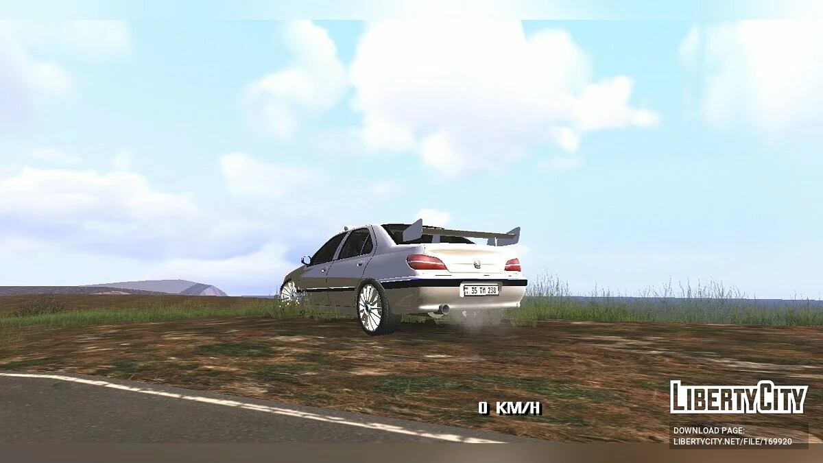 2001 Peugeot 406 Marseille / GTA San Andreas (iOS, Android)