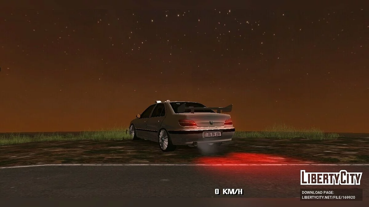 2001 Peugeot 406 Marseille / GTA San Andreas (iOS, Android)