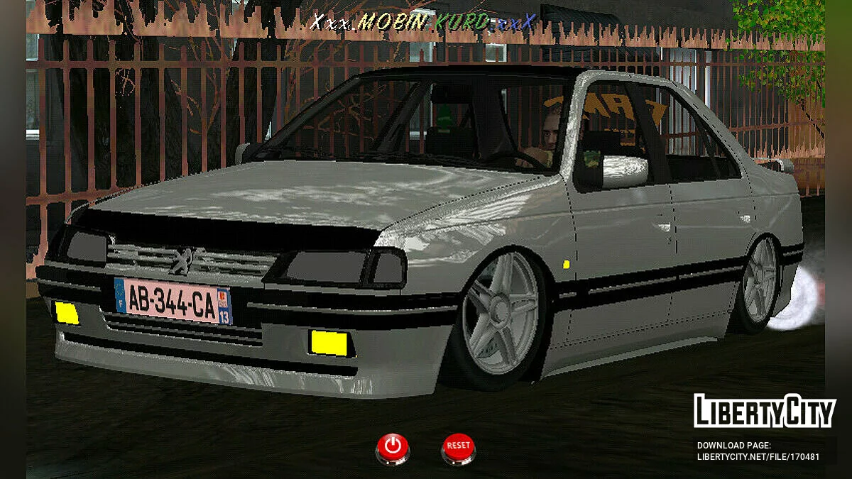 Peugeot 405 Mi16 / GTA San Andreas (iOS, Android)