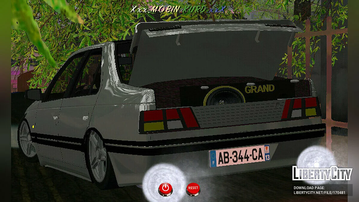 Peugeot 405 Mi16 / GTA San Andreas (iOS, Android)