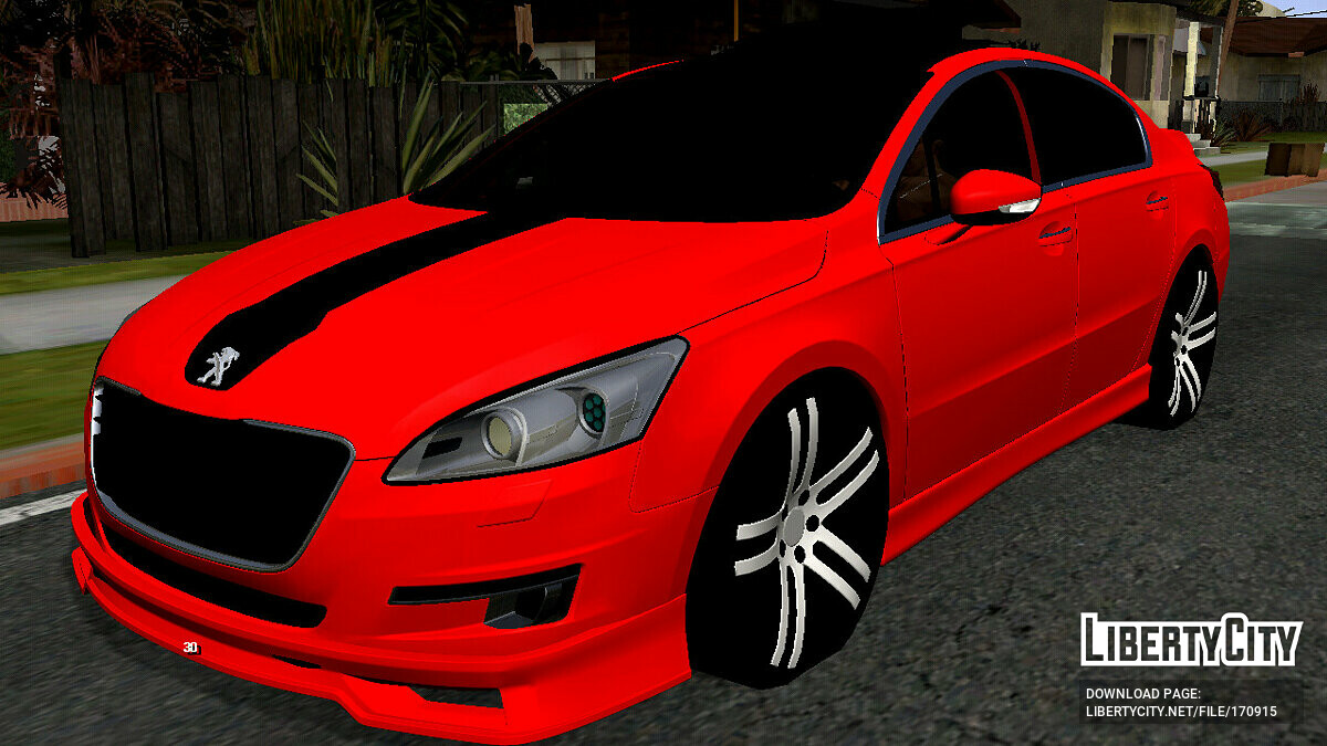 Скачать Peugeot 508 Tuning (только DFF) для GTA San Andreas (iOS, Android)