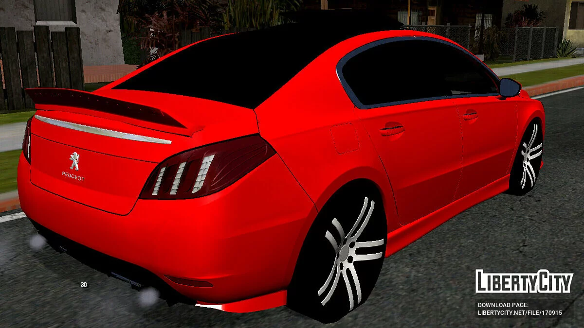 Peugeot 508 Tuning (только DFF) / GTA San Andreas (iOS, Android)