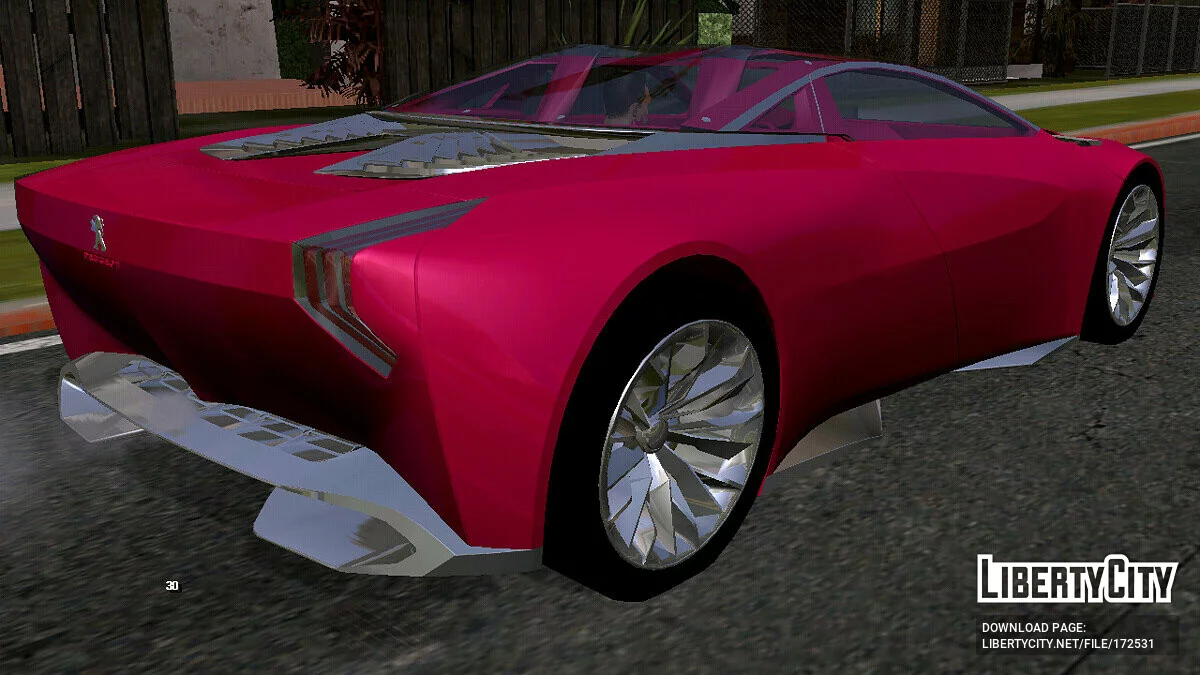 Peugeot Onyx (только DFF) / GTA San Andreas (iOS, Android)