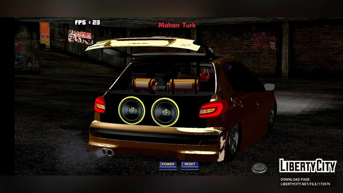 Peugeot 207 Peno / GTA San Andreas (iOS, Android)