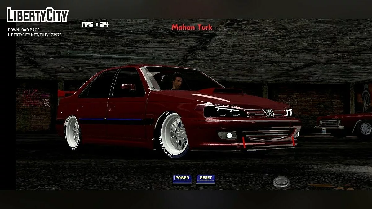 Peugeot Pars ELX Sport / GTA San Andreas (iOS, Android)