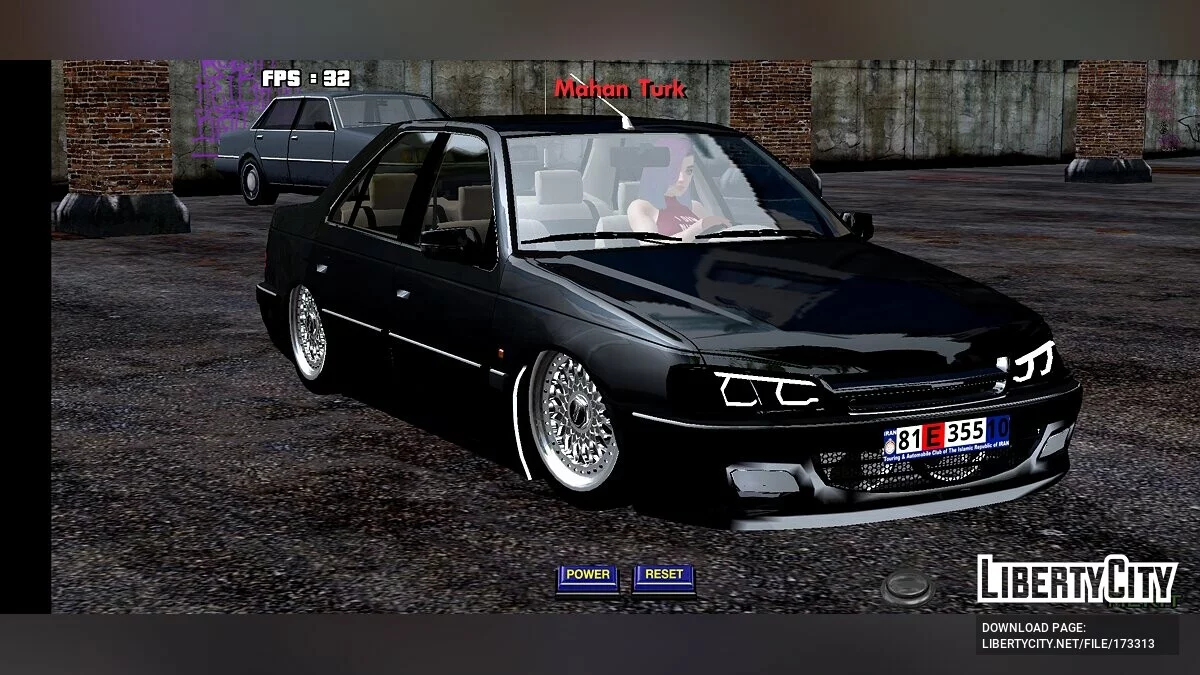 Peugeot Pars Yakuza / GTA San Andreas (iOS, Android)