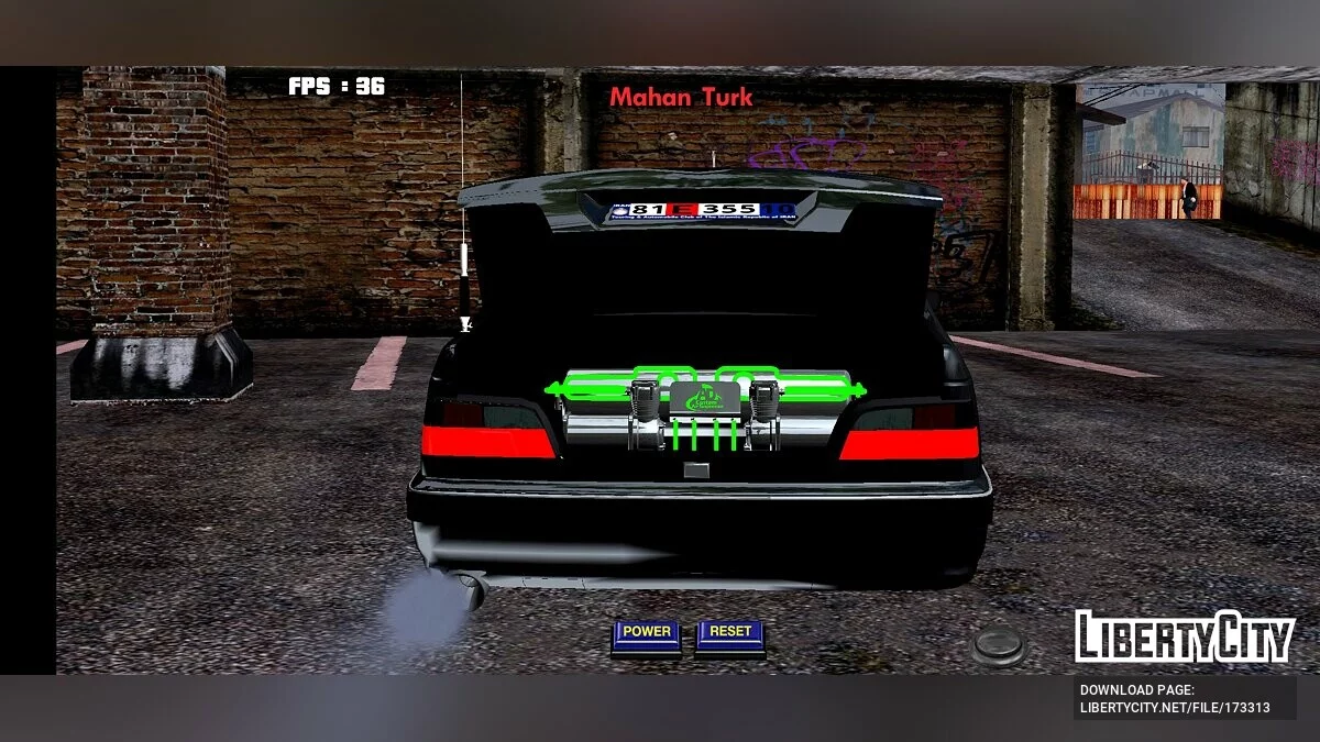 Peugeot Pars Yakuza / GTA San Andreas (iOS, Android)