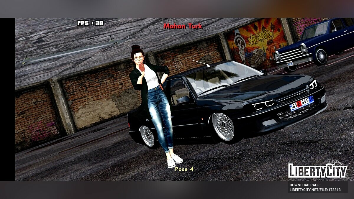 Скачать Peugeot Pars Yakuza для GTA San Andreas (iOS, Android)