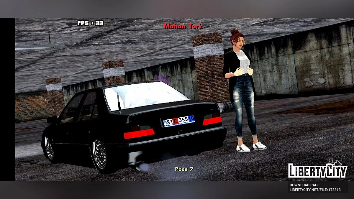 Peugeot Pars Yakuza / GTA San Andreas (iOS, Android)