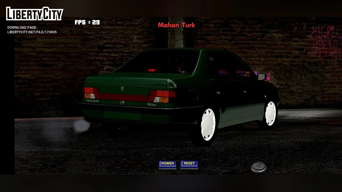 Peugeot ROA / GTA San Andreas (iOS, Android)