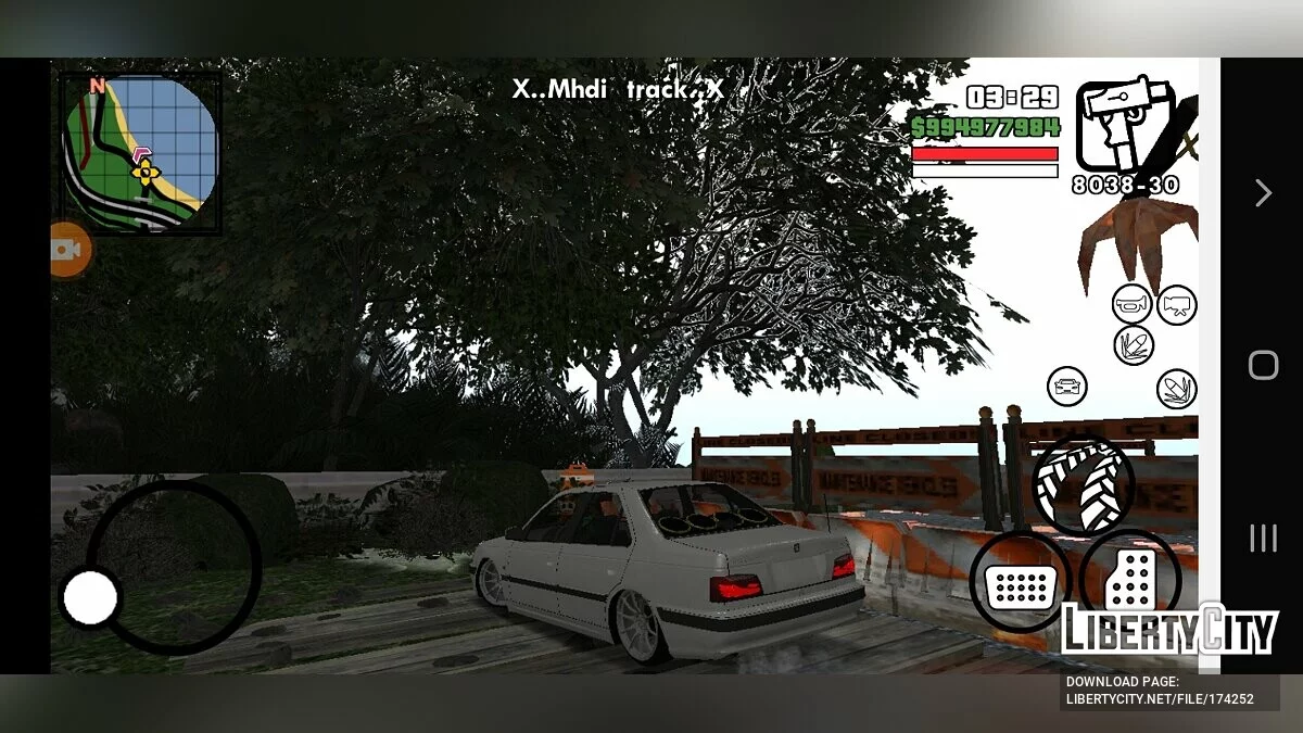 Peugeot Pars / GTA San Andreas (iOS, Android)