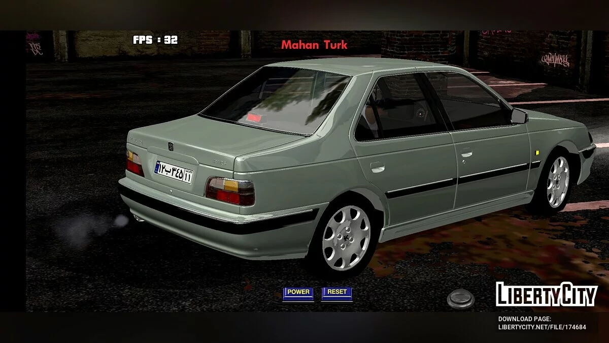 Peugeot Pars SAL / GTA San Andreas (iOS, Android)