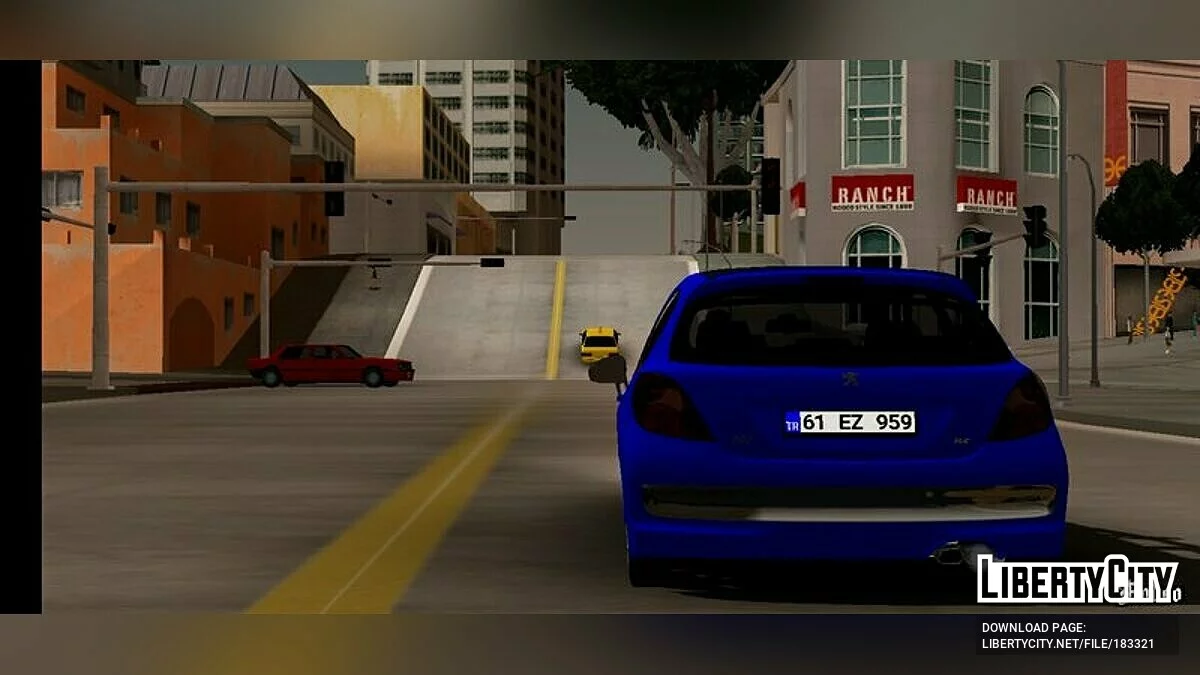 Peugeot 207 (только DFF) / GTA San Andreas (iOS, Android)
