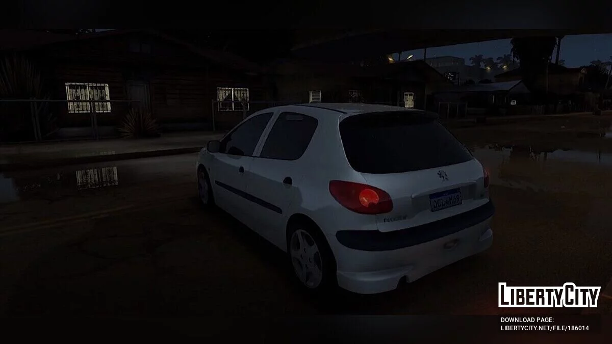Peugeot 206 (только DFF) / GTA San Andreas (iOS, Android)