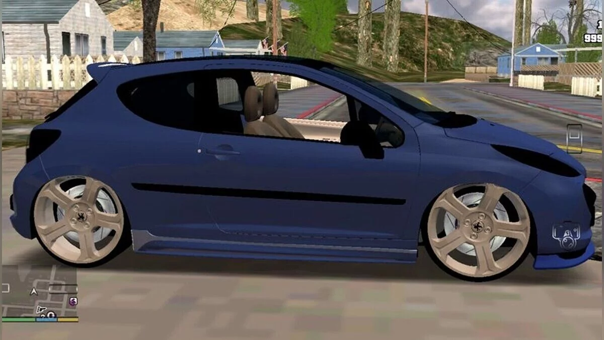 Peugeot 207 RC (только DFF) / GTA San Andreas (iOS, Android)
