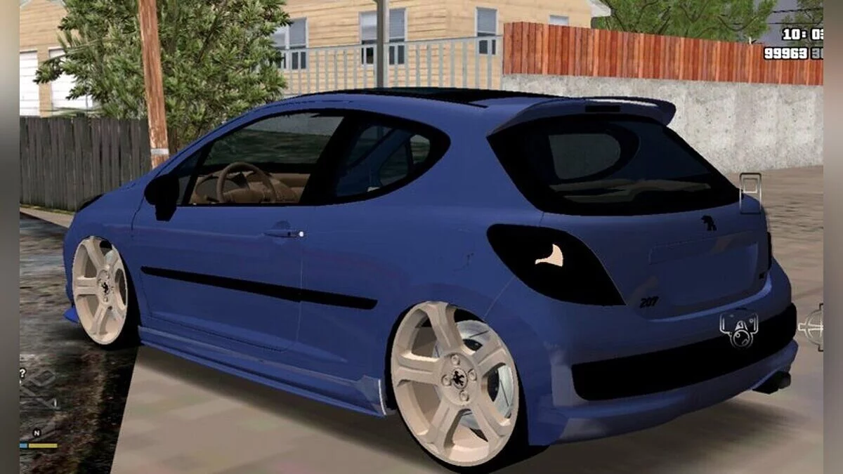 Peugeot 207 RC (только DFF) / GTA San Andreas (iOS, Android)