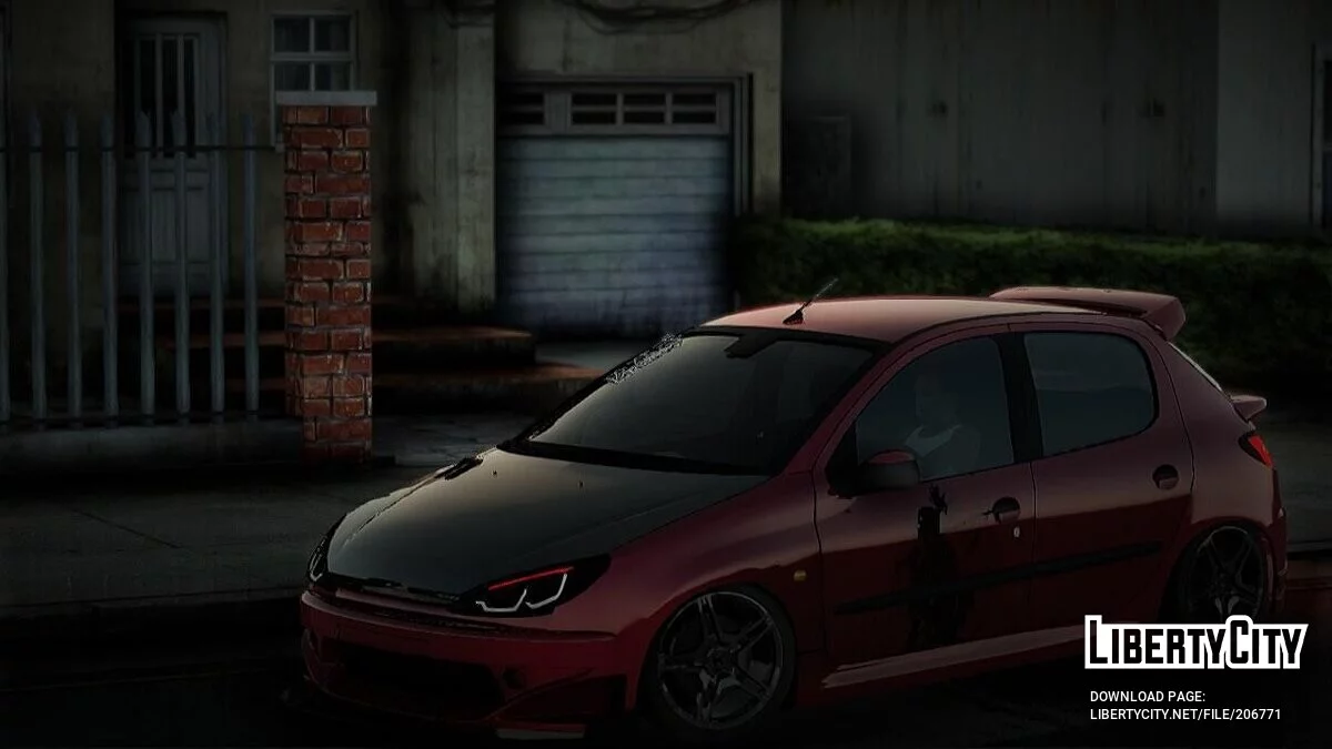 Peugeot 206 / GTA San Andreas (iOS, Android)