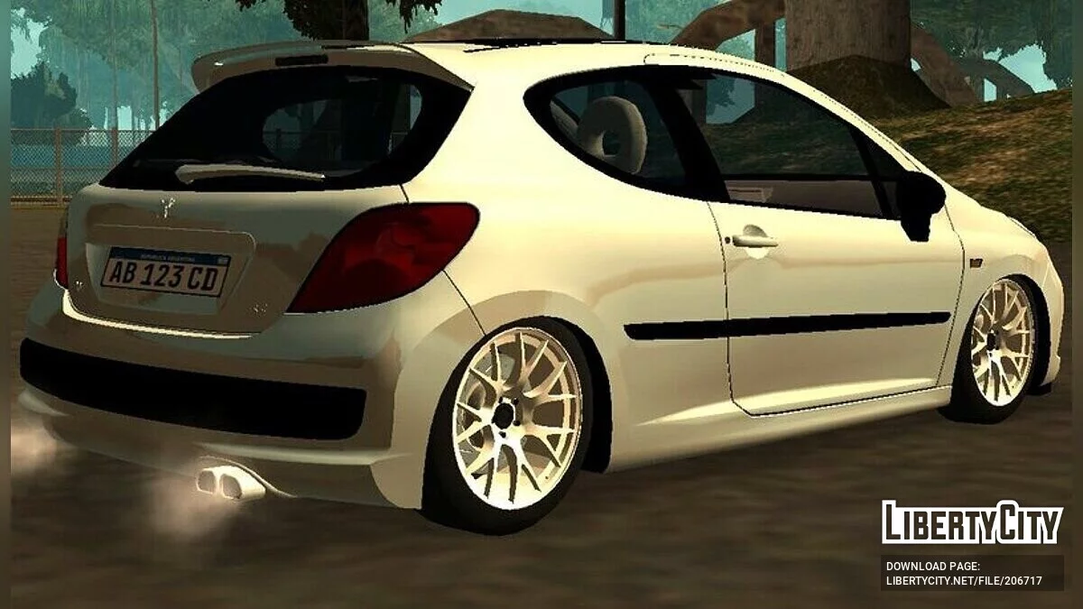 Peugeot 207 RC Argentina (только DFF) / GTA San Andreas (iOS, Android)