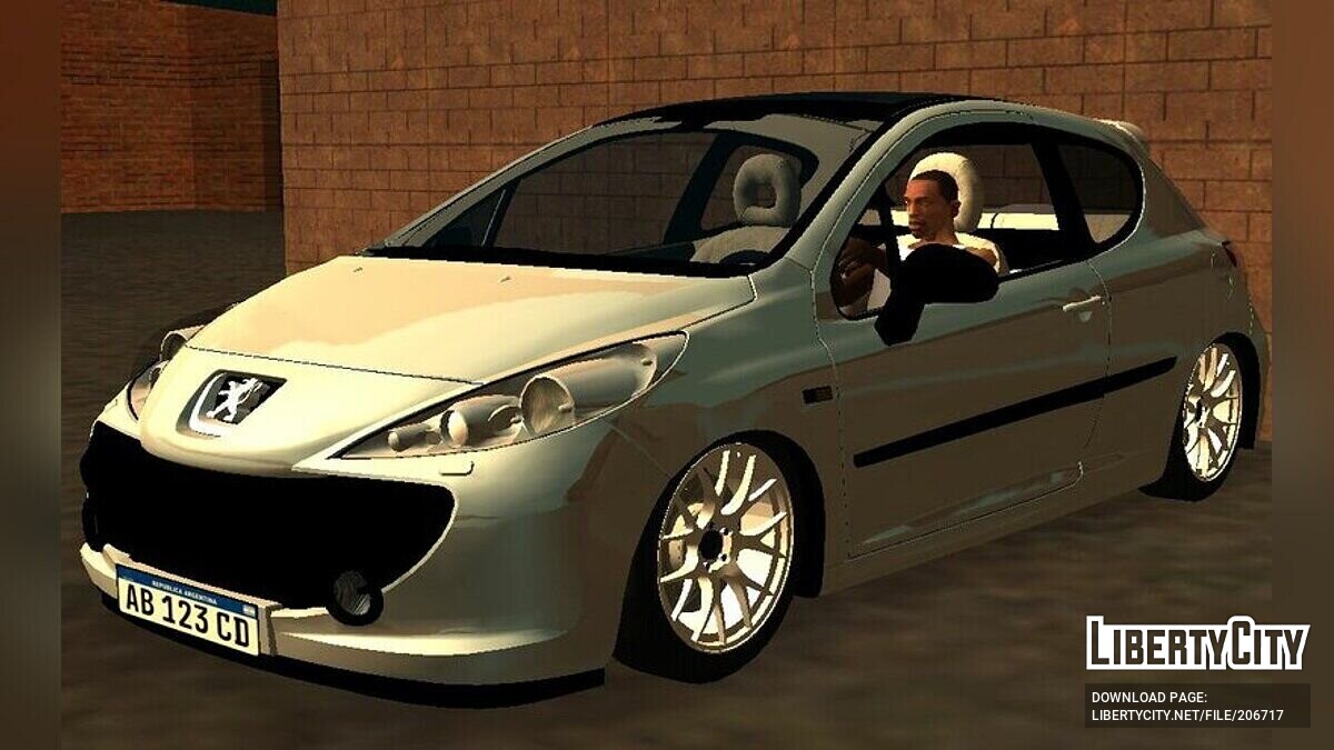 Peugeot для GTA San Andreas (iOS, Android): 57 android машина на ГТА Сан  Андреас (iOS, Андроид)