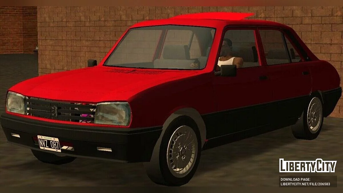 Peugeot 504 Argentina (только DFF) / GTA San Andreas (iOS, Android)