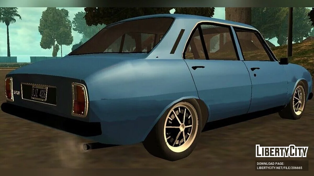 Peugeot 504 xse / GTA San Andreas (iOS, Android)