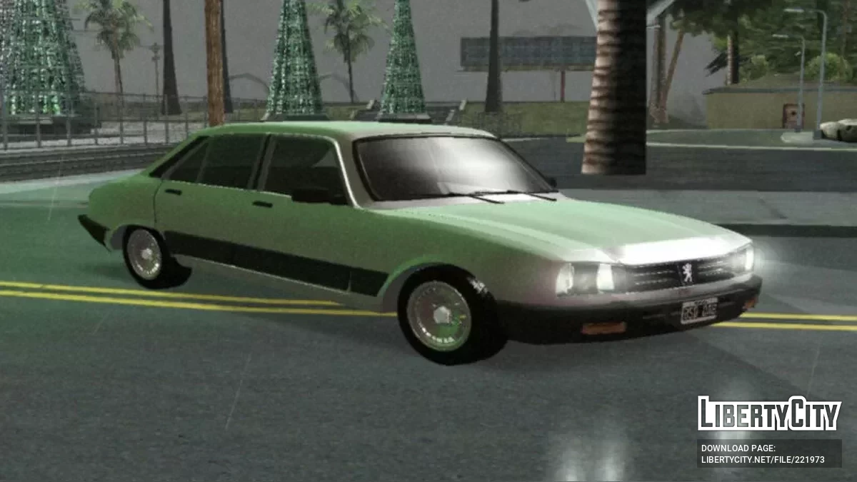 Peugeot 504 1994 (VehFuncs) — PC и Android / GTA San Andreas (iOS, Android)