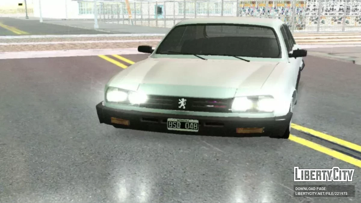 Peugeot 504 1994 (VehFuncs) — PC и Android / GTA San Andreas (iOS, Android)