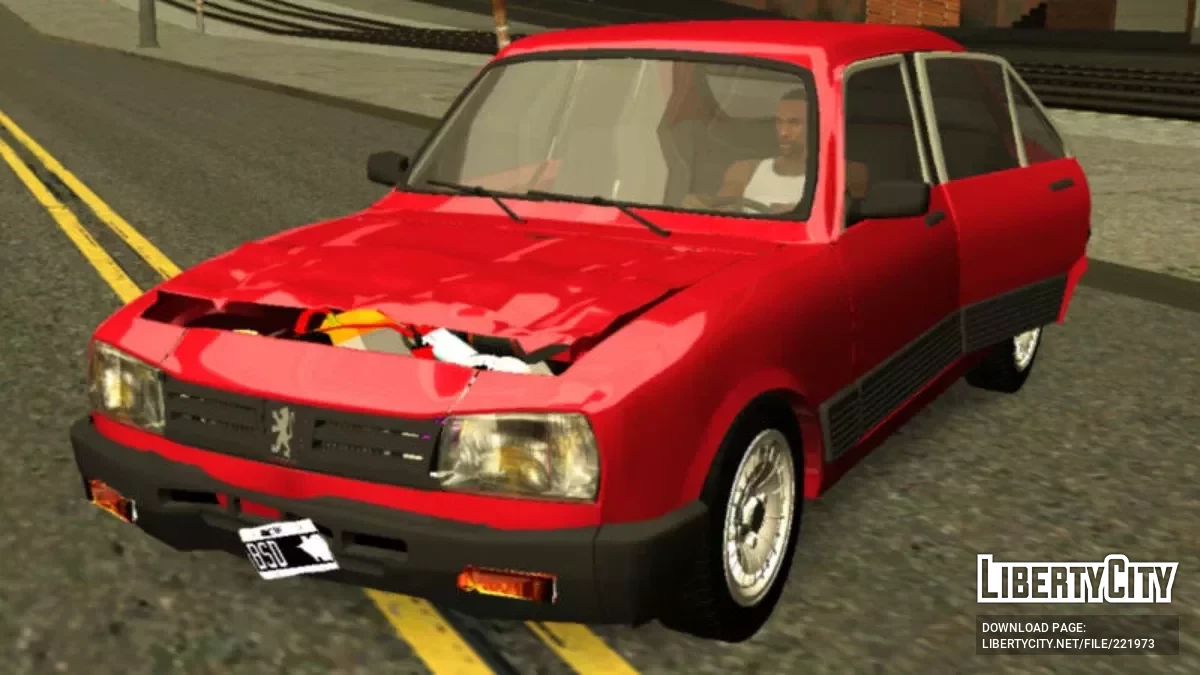Peugeot 504 1994 (VehFuncs) — PC и Android / GTA San Andreas (iOS, Android)