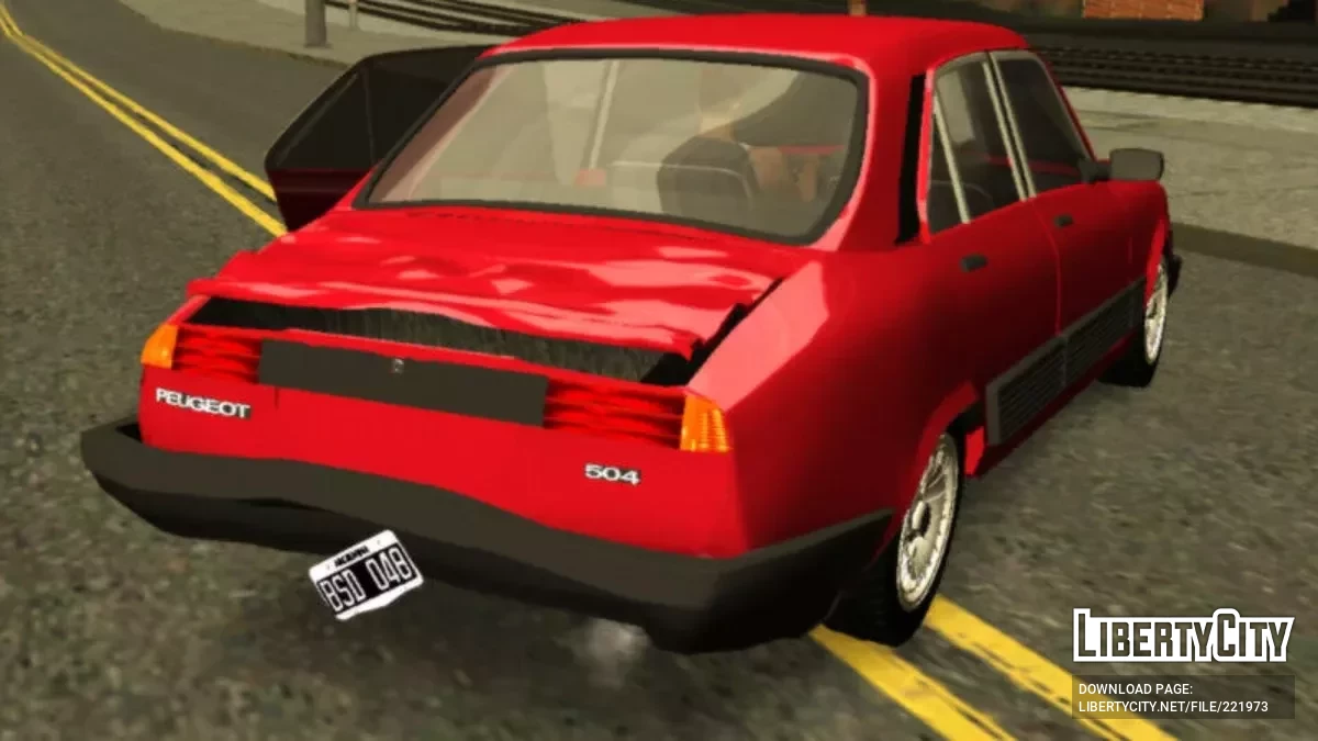 Peugeot 504 1994 (VehFuncs) — PC и Android / GTA San Andreas (iOS, Android)
