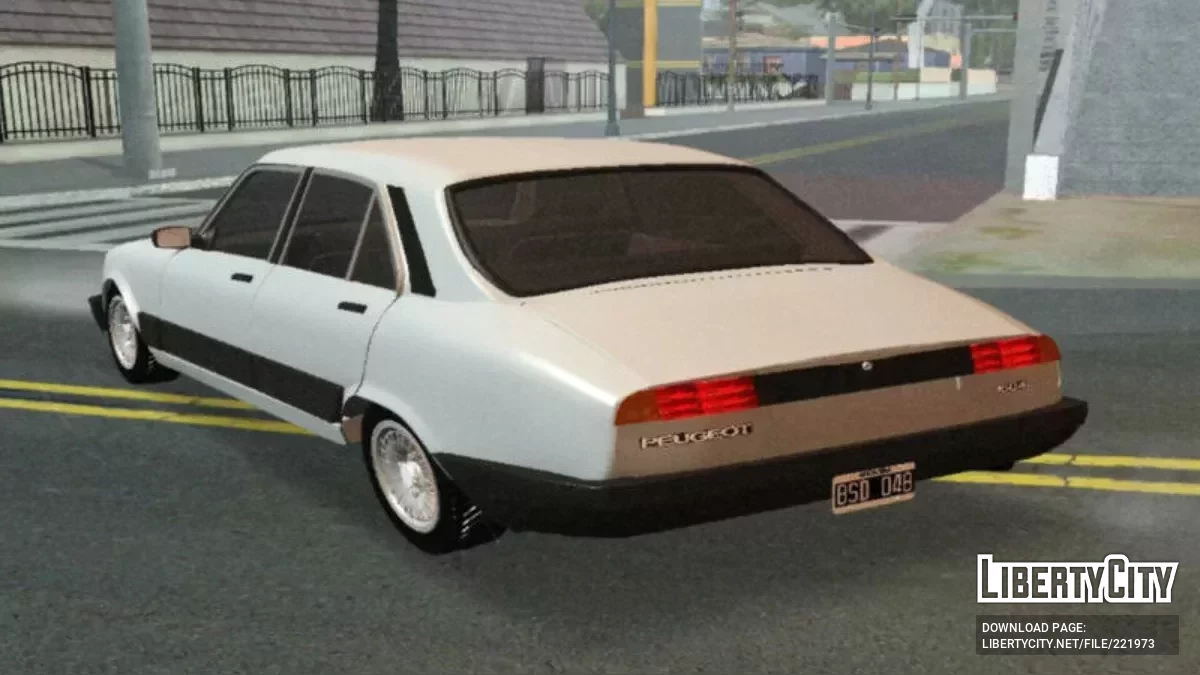 Peugeot 504 1994 (VehFuncs) — PC и Android / GTA San Andreas (iOS, Android)