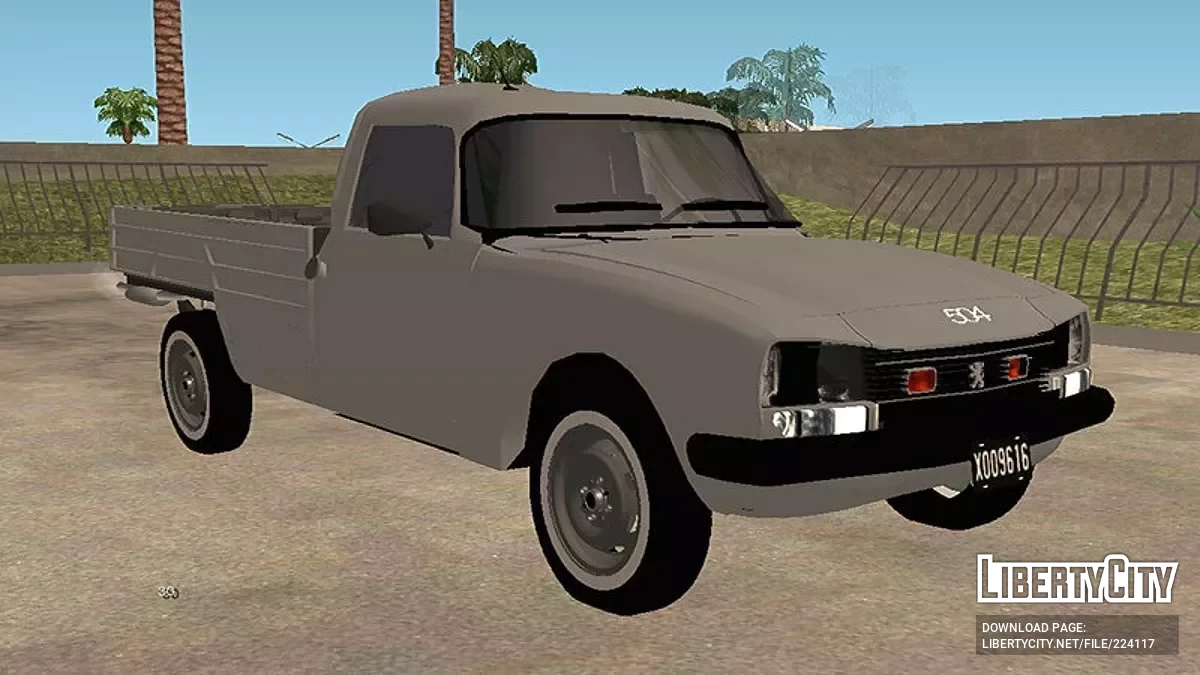 Peugeot 504 Pick-Up / GTA San Andreas (iOS, Android)