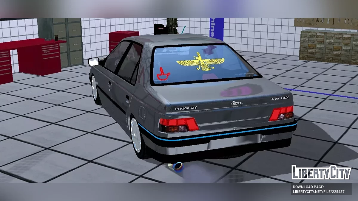Peugeot 405 GLX 2000CC / GTA San Andreas (iOS, Android)