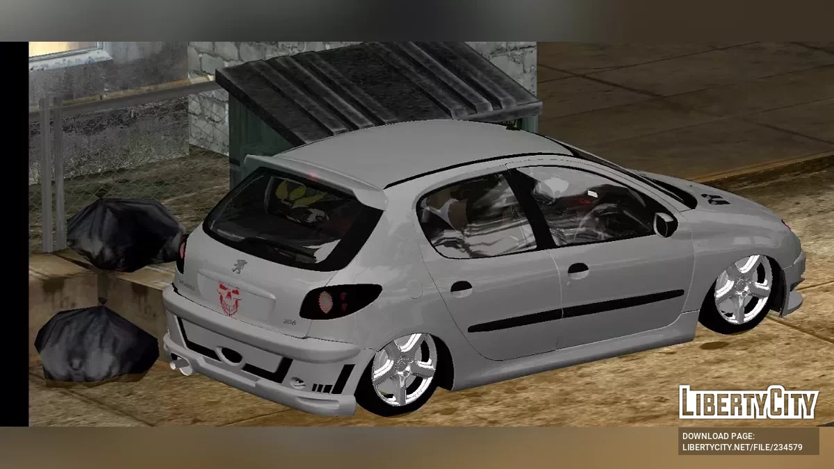 Тюнинг Мод Peugeot 206 / GTA San Andreas (iOS, Android)